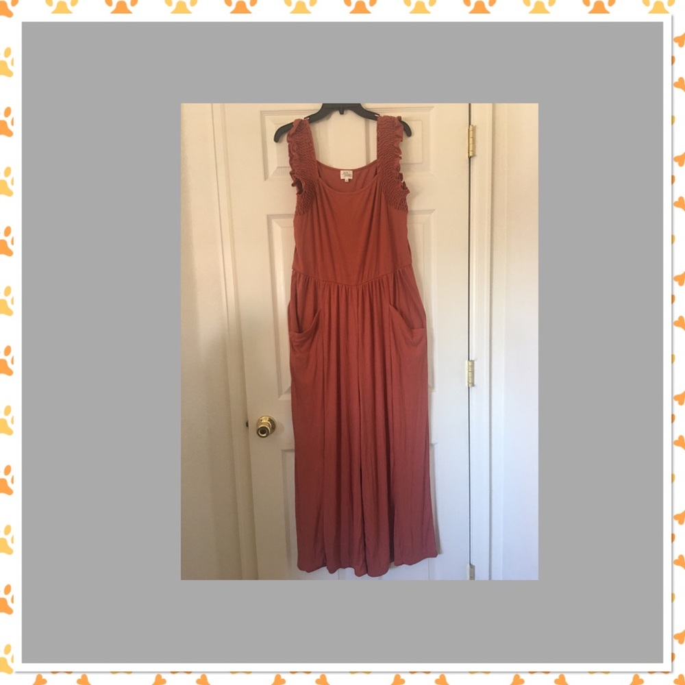 Women’s Knit Capri Jumpsuit Romper Ava James